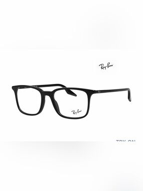 Ray-Ban Black Rectangular Eyeglasses 5421